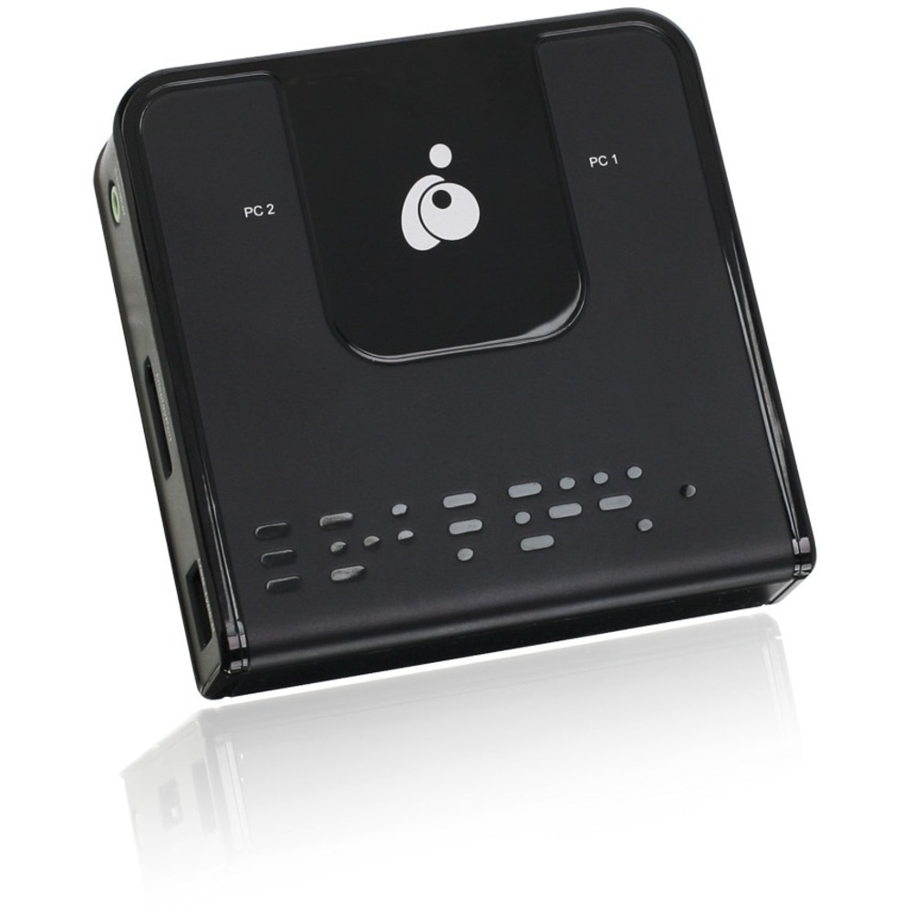 IOGEAR 2-Port DisplayPort KVM - 2 Computer(s) - 1 Local User(s) - 4096 x 2160 - 4 x USB - 3 x DisplayPort MPN:GCS62DP