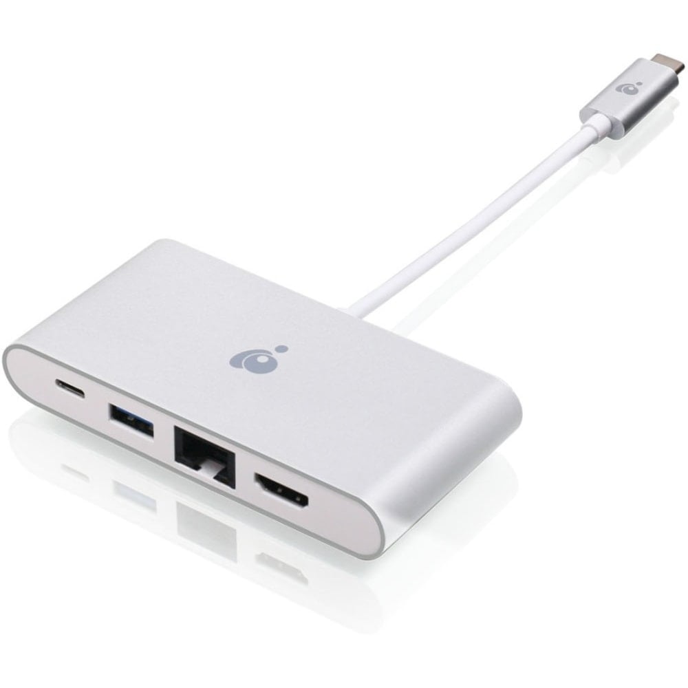 IOGEAR USB-C 4K Multiport Adapter (HDMI, GbE, USB Type-A, USB-C) - - GUH3C3PD MPN:GUH3C3PD