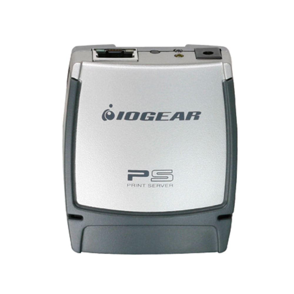 IOGEAR GPSU21 Print Server - 1 x 10/100Base-TX Network, 1 x USB 2.0 - 100Mbps MPN:GPSU21