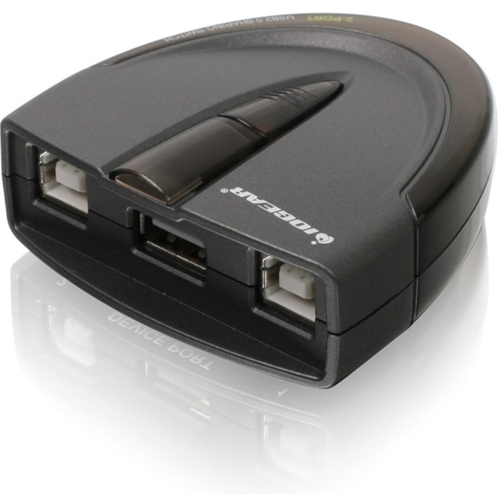 Iogear GUB231 2-Port USB 2.0 Automatic Printer Switch MPN:GUB231