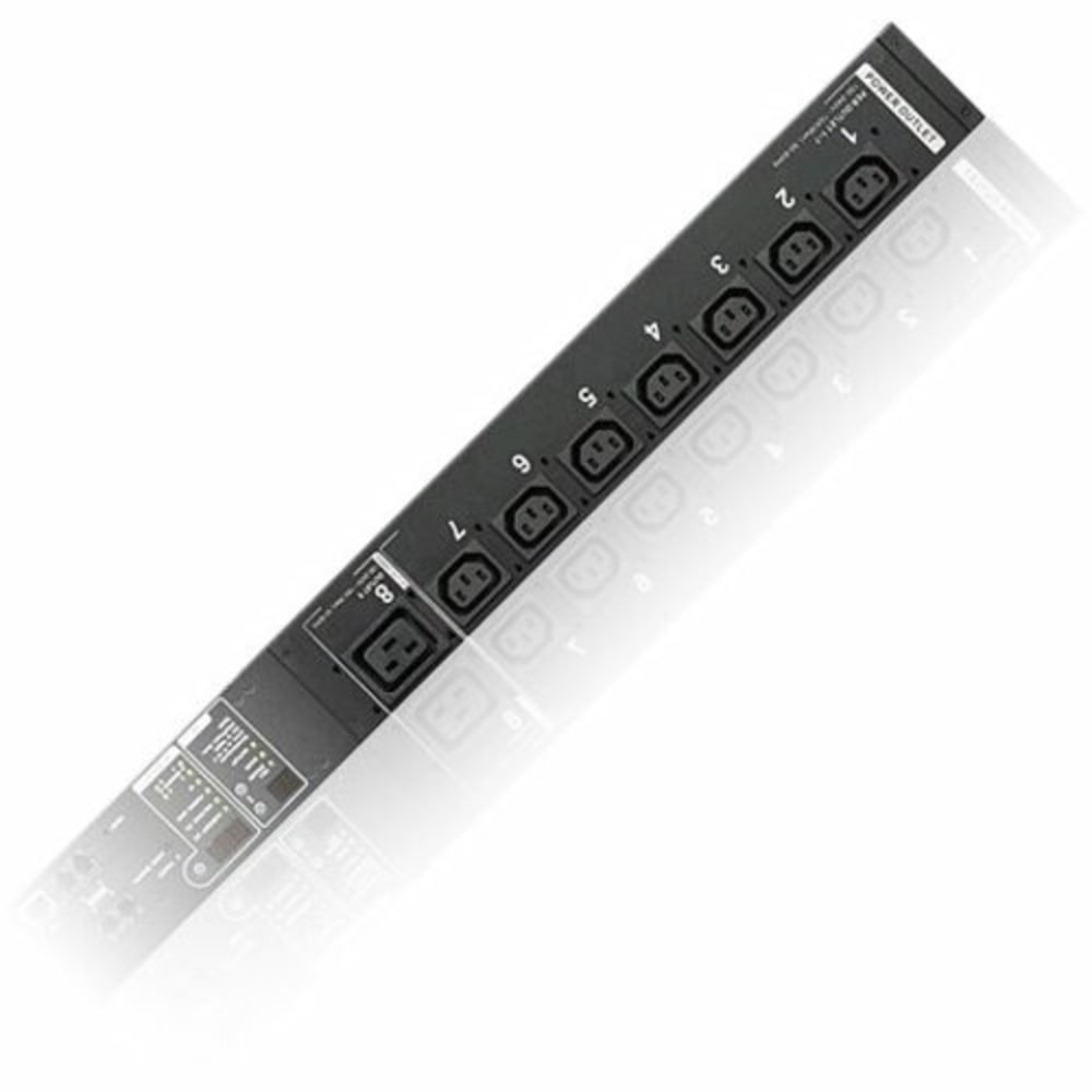 ATEN PE8216 eco PDU-TAA Compliant - NEMA 6-20P - 14x IEC 60320 C13, 2x IEC 60320 C19 - 230 V AC - 4200 W -RJ45 - 5.25 ft Cord - 0U - Rack-mountable MPN:PE8216B