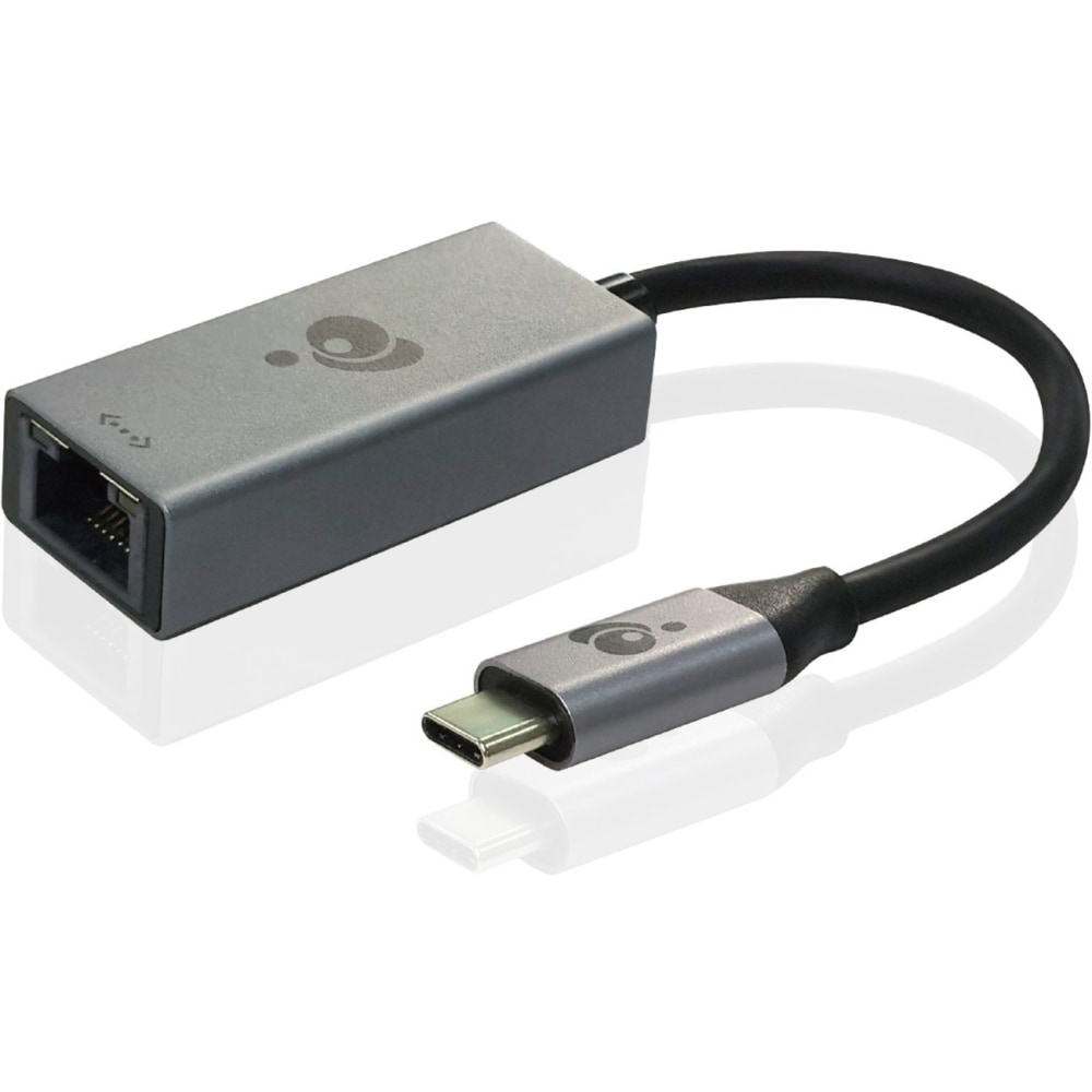 IOGEAR GigaLinq Pro 3.1, USB 3.1 Type-C to Gigabit Ethernet Adapter - USB 3.1 (Gen 1) Type C - 1 Port(s) - 1 - Twisted Pair - 10/100/1000Base-T MPN:GUC3C01B