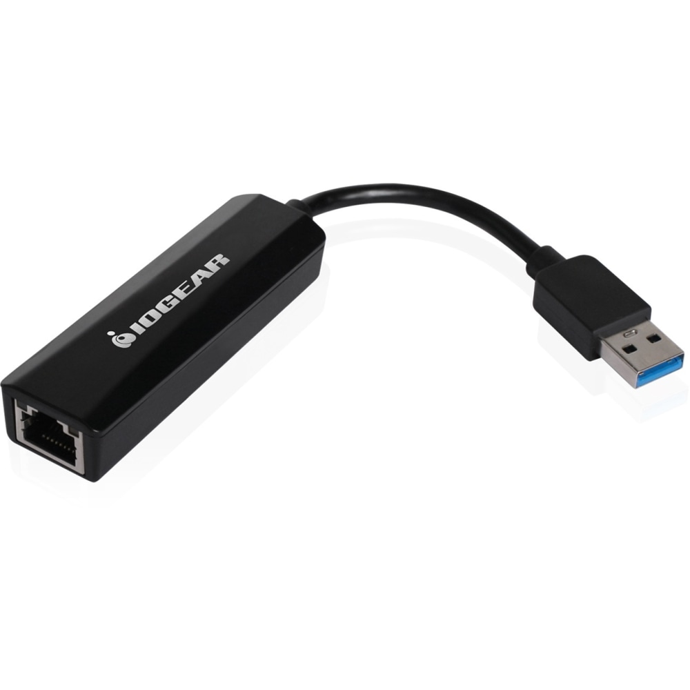 IOGEAR USB 3.0 GigaLinq - Gigabit Ethernet Adapter over USB - USB 3.0 - 1 Port(s) - 1 x Network (RJ-45) - Twisted Pair - 10/100/1000Base-T - Desktop MPN:GUC3100