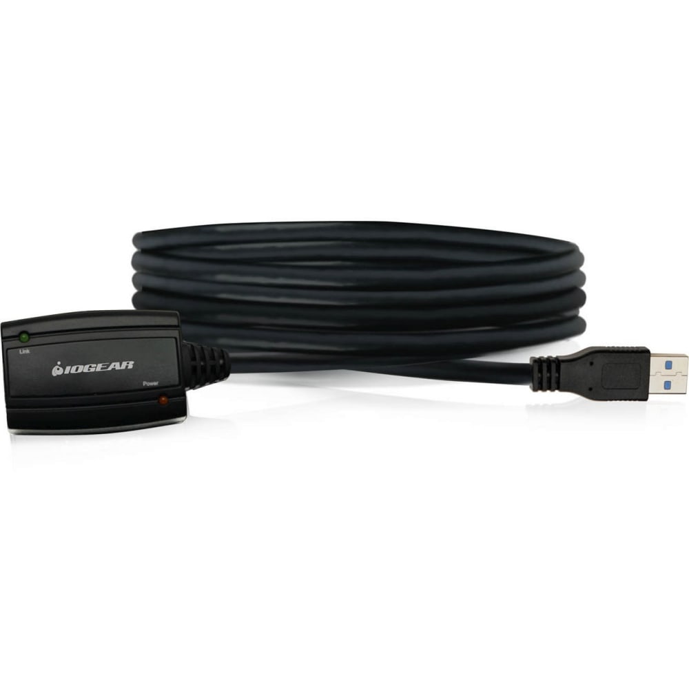 IOGEAR USB 3.0 BoostLinq - 16.4ft (5m) - 16.40 ft USB Data Transfer Cable - GUE305 MPN:GUE305