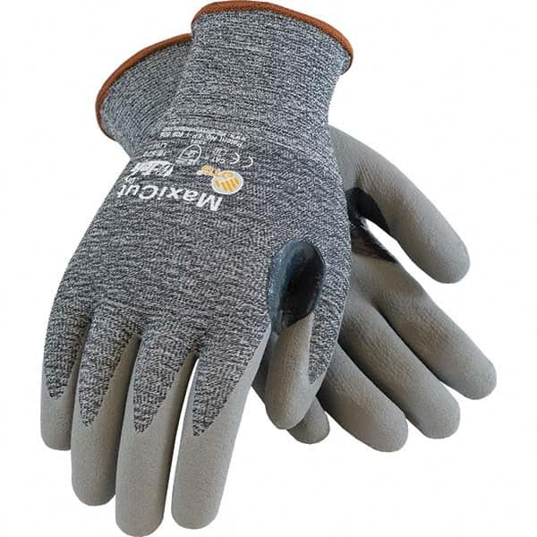 Cut, Puncture & Abrasion-Resistant Gloves: ATG 18-570, Size X-Small, ANSI Cut A2, ANSI Puncture 1, Nitrile, Engineered Yarn MPN:18-570/XS