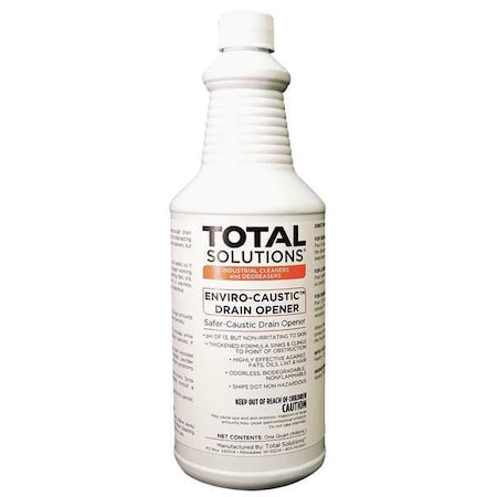 Liquid Drain Opener, 1 qt., Bottle, PK12 MPN:253