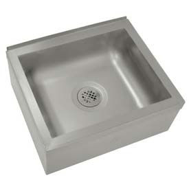 Advance Tabco® Floor Mounted Mop Sink 20L x 16W x 6D Bowl 9-OP-20-EC-X