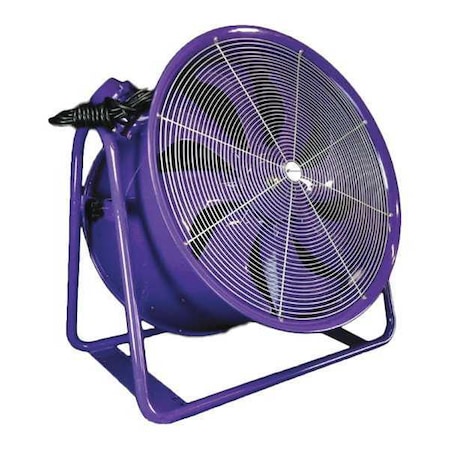 Tube Axial Fan, 2 HP, 14126 cfm, Tube, 110-120V/220-240V, 1 Phase, 32