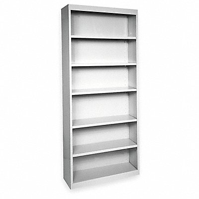 Bookcase Steel 6 Shelf Dove Gray MPN:BA50361884-05