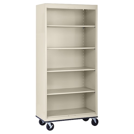 5-Shelf Mobile Bookcase, 78