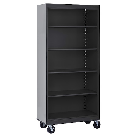 5-Shelf Mobile Bookcase, 78