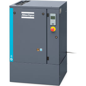 Atlas Copco G7-145 AFF 10HP Oil-Injected Rotary Screw Floor 145PSI 3PH 208/230/460V w/Dryer 8152103753