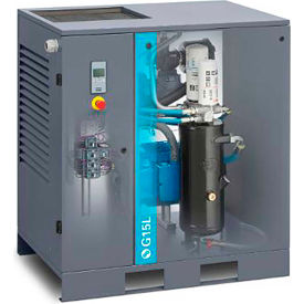 Atlas Copco G15L-175 AP 20HP Oil-Injected Rotary Screw Floor Mount 175PSI 3PH 208/230/460V 8153335793