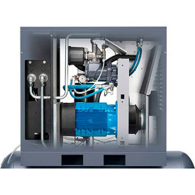 Atlas Copco G22-100 AP 30HP Oil-Injected Rotary Screw Tank Mount 100PSI 3PH 208/230/460V 8153335822