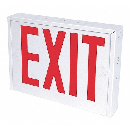 Ny Led Exit, Stl, Self Powered, Unv Face MPN:RXSN8RU