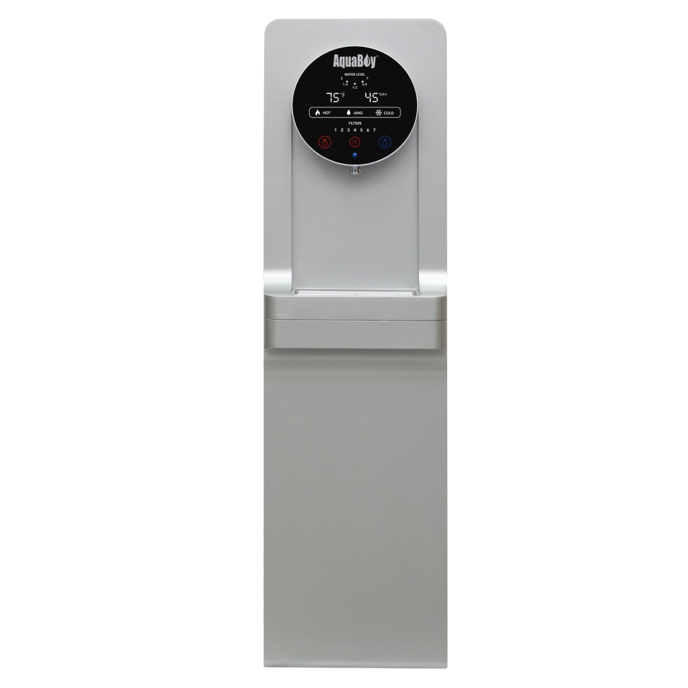AquaBoy Pro II Hot/Cold Air-To-Water Generator, 45 1/2inH x 11 3/4inW x 17inD, Stainless Steel MPN:ABPII-FSS