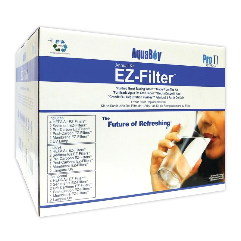 AquaBoy Annual EZ-Filter Kit For Pro II MPN:ABYPRO-A