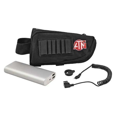 Battery Pack, w/Adj. Buttstock Pouch, Blk MPN:658175112273