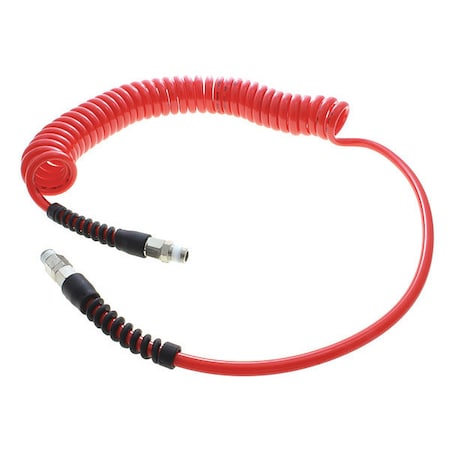 Coiled Air Hose Assembly, 3/8