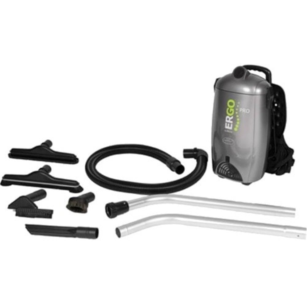 Atrix Ergo Pro HEPA Backpack Vacuum, Silver MPN:VACBPAI