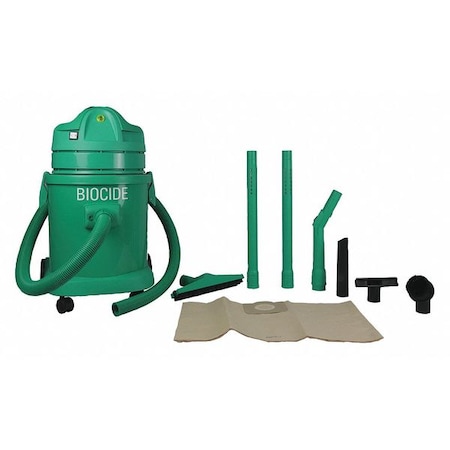 Critical Area Vacuum, 6 gal, HEPA, 118 cfm, 1 11/32 hp MPN:ATIBCV