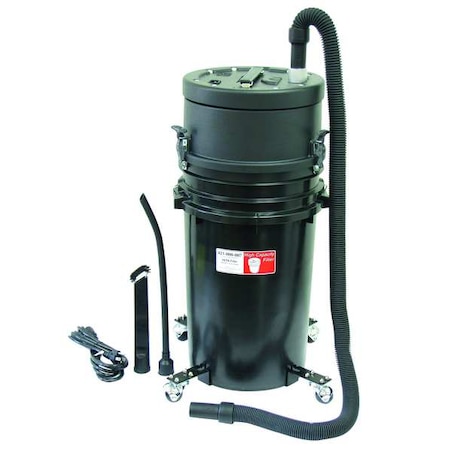 Industrial Vacuum, 31 in H, 14 in L, HEPA MPN:HCVAC7H-ESD