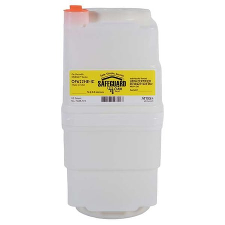 Vacuum Filter, 5 3/4 in H, Polypropylene MPN:OF612HE-IC
