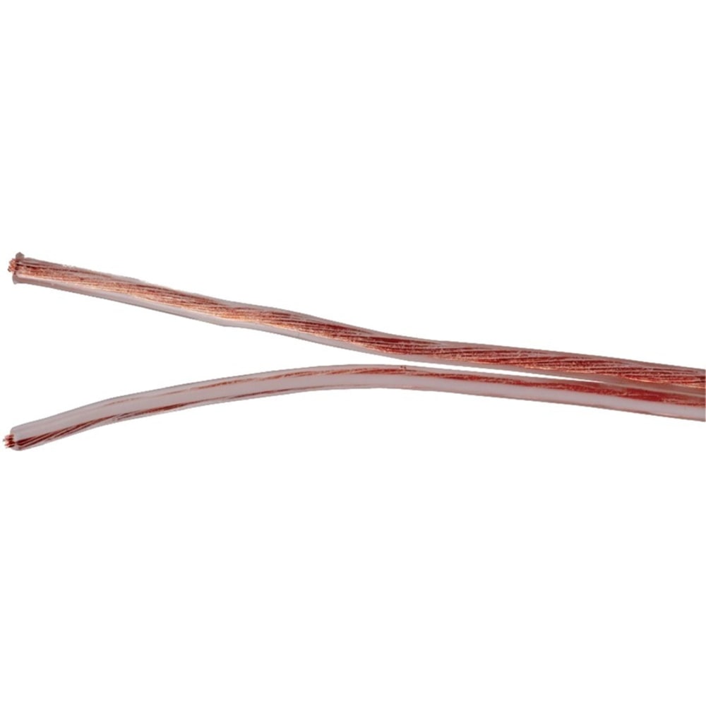 RCA Audio Cable - 100 ft Audio Cable for Speaker - First End: Bare Wire - Second End: Bare Wire - 24 AWG MPN:AH100R