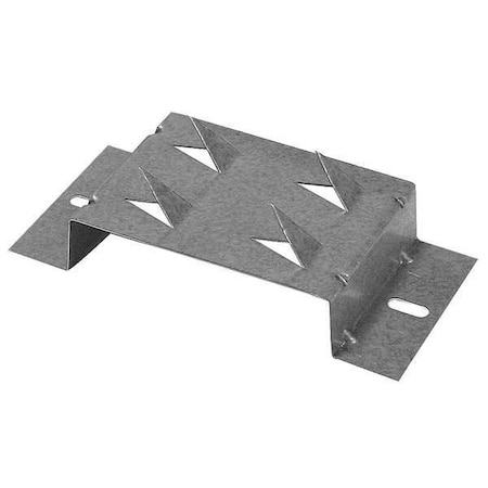 Noise Control Impaling Clips, Steel, 3 in W, 4 in L, 4 PK MPN:1