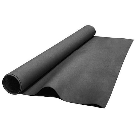 Acoustic Barrier, Vinyl, 4 ft W, 10 ft L, 1/8 in Thick, Black MPN:J-10SHBL