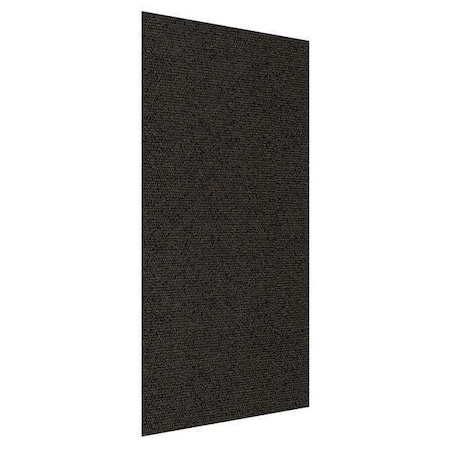 Acoustic Panel, Obsidian, 24 in W, 4 ft L, 2 in Thick, Black MPN:M224OBS