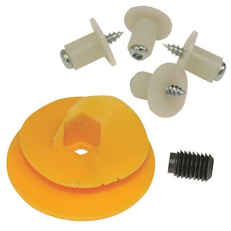 Marking Plugs, Plastic, 3/4 in. W, PK2 MPN:SO MARKING PLUGS