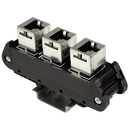 Din Rail Mounted Patch Panel MPN:16013