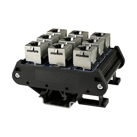 Din Rail Mounted Patch Panel MPN:16033