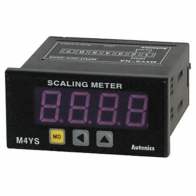 72x36mm Scaling Panel Meter MPN:M4YS-NA