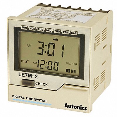 LCD Digital Timer Weekly/Yearly Timer MPN:LE7M-2
