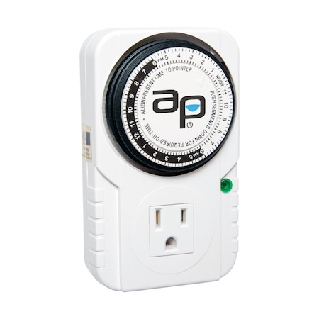 Analog Grounded Timer, 1725W, MPN:TM01015