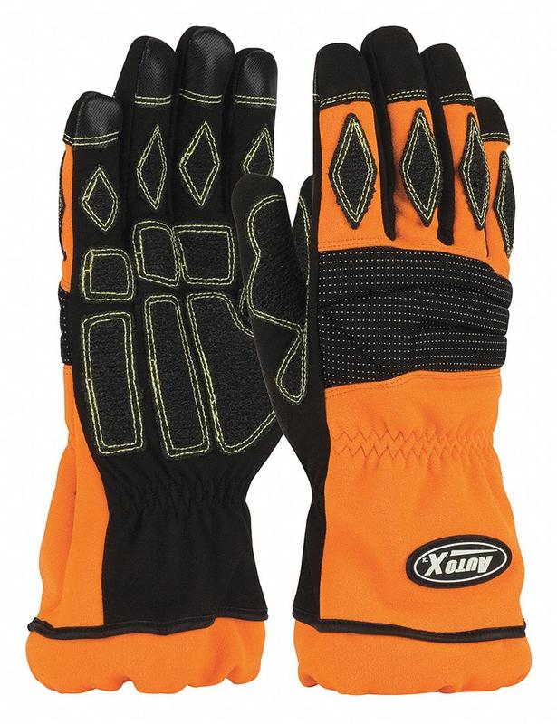 Rescue Gloves S Orange Polyurethane PR MPN:911-AX9/S