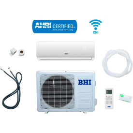 BHI Ductless Mini Split AC W/ Outdoor Heat Belt Wifi Enabled 12000 BTU 20.5 SEER 115V R32 BHI-12K115V-US-C