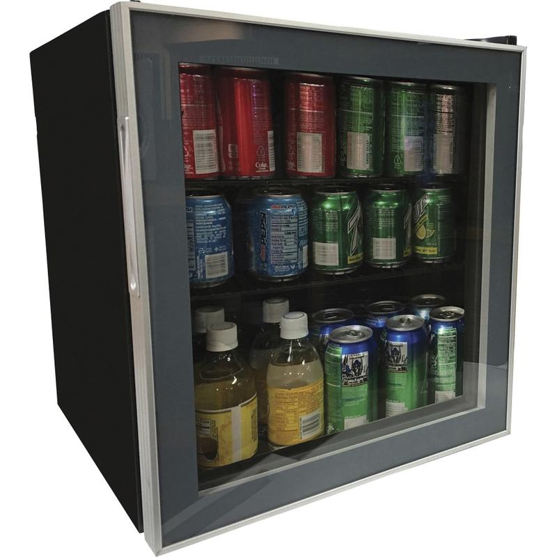 Avanti 1.6 cubic foot Beverage Cooler - 1.60 ft  - Reversible - 1.60 ft  Net Refrigerator Capacity - 120 V AC - 265 kWh per Year - Glass Door - Freestanding MPN:ARBC17T2PG
