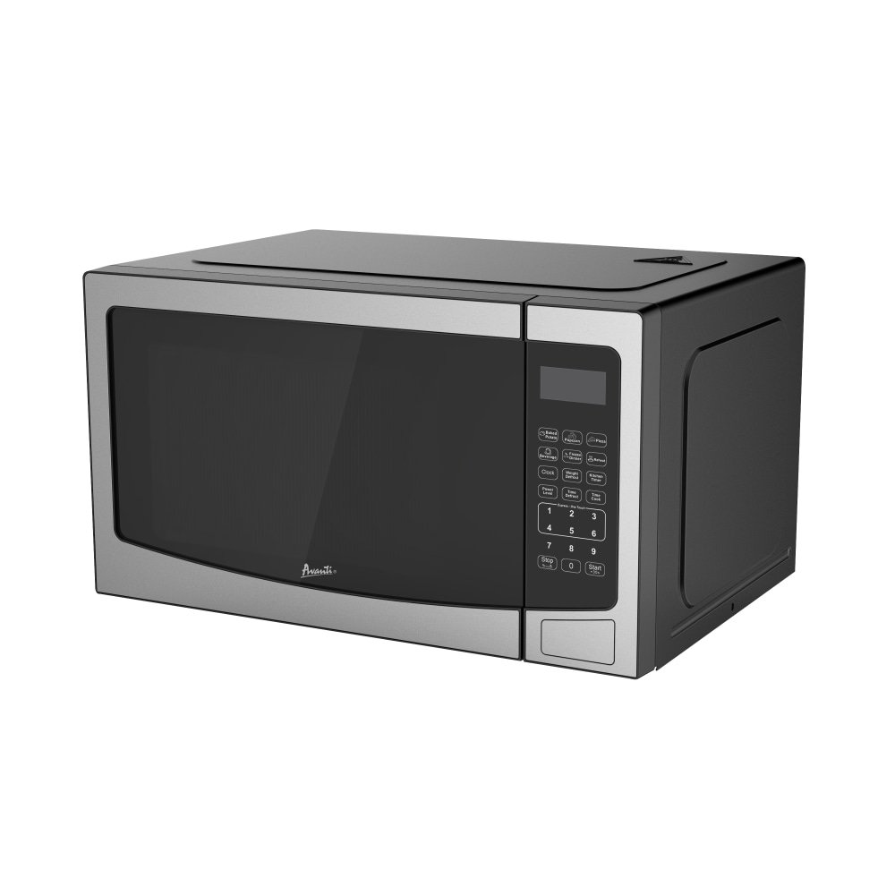 Avanti Touch Microwave Oven, 1.1 Cu. Ft., Silver MPN:MT115V3S
