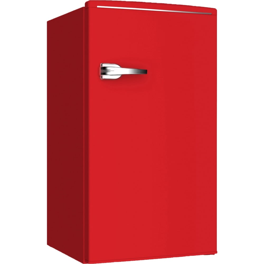 Avanti Retro Compact Refrigerator, 1-Door, 3.1 Cu Ft, 33inH x 18inW x 18inD, Red MPN:RMRS31X5R-IS