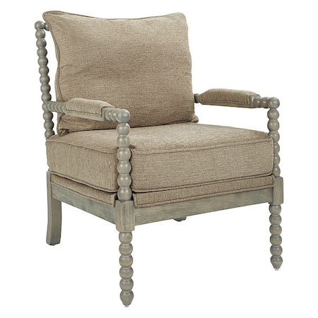 Abbot Abbot Chair, Wood Back, 26-3/4 in W 31-1/4