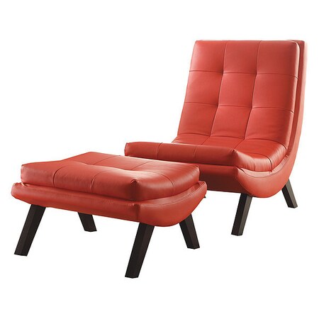 Collection: Tustin Lounge Chair And Ottoman Set, 25 in W Chair: 35-1/2