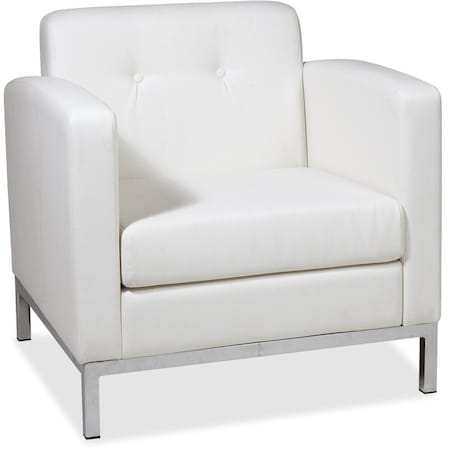 Collection: Wall Street Arm Chair, White Back, 30-1/2 in W 28