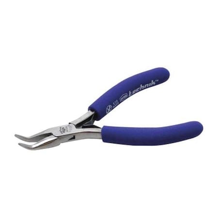 4 1/2 in Bent Needle Nose Plier ESD Safe Cushioned Grip Handle MPN:10309