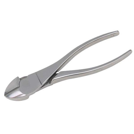 7 in Diagonal Cutting Plier Flush Cut Oval Nose Uninsulated MPN:10356