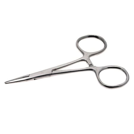 Hemostat Straight Serrated Jaws, 3-1/2