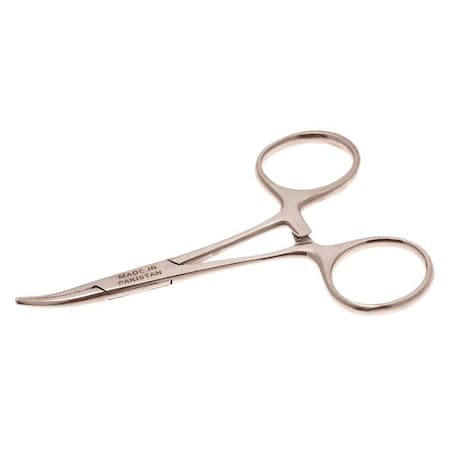 Hemostat Curved Serrated Jaws, 3-1/2