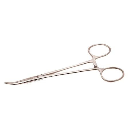 Hemostat Curved Serrated Jaws, 5